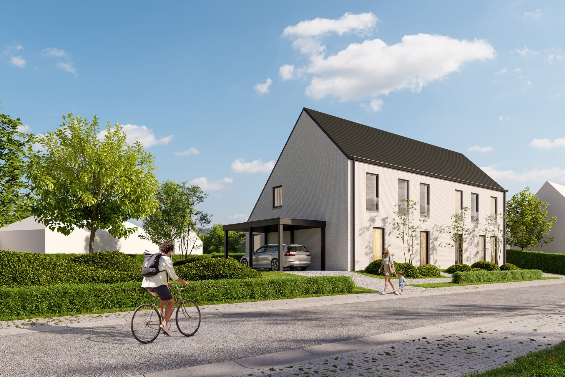 Energy-efficient homes on Boekentstraat in Kerksken