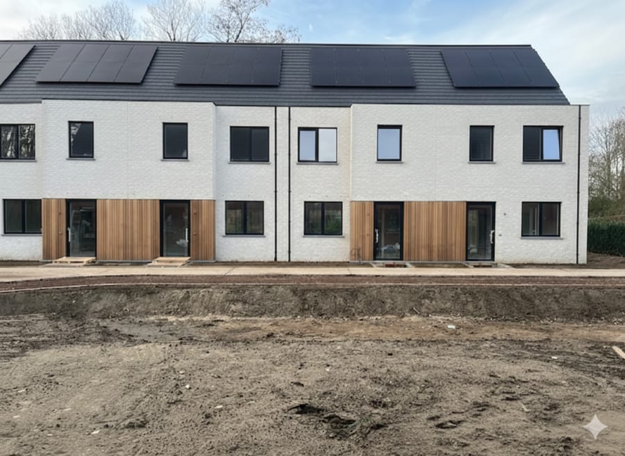 Residential project Edmond Ronsestraat in Oostakker