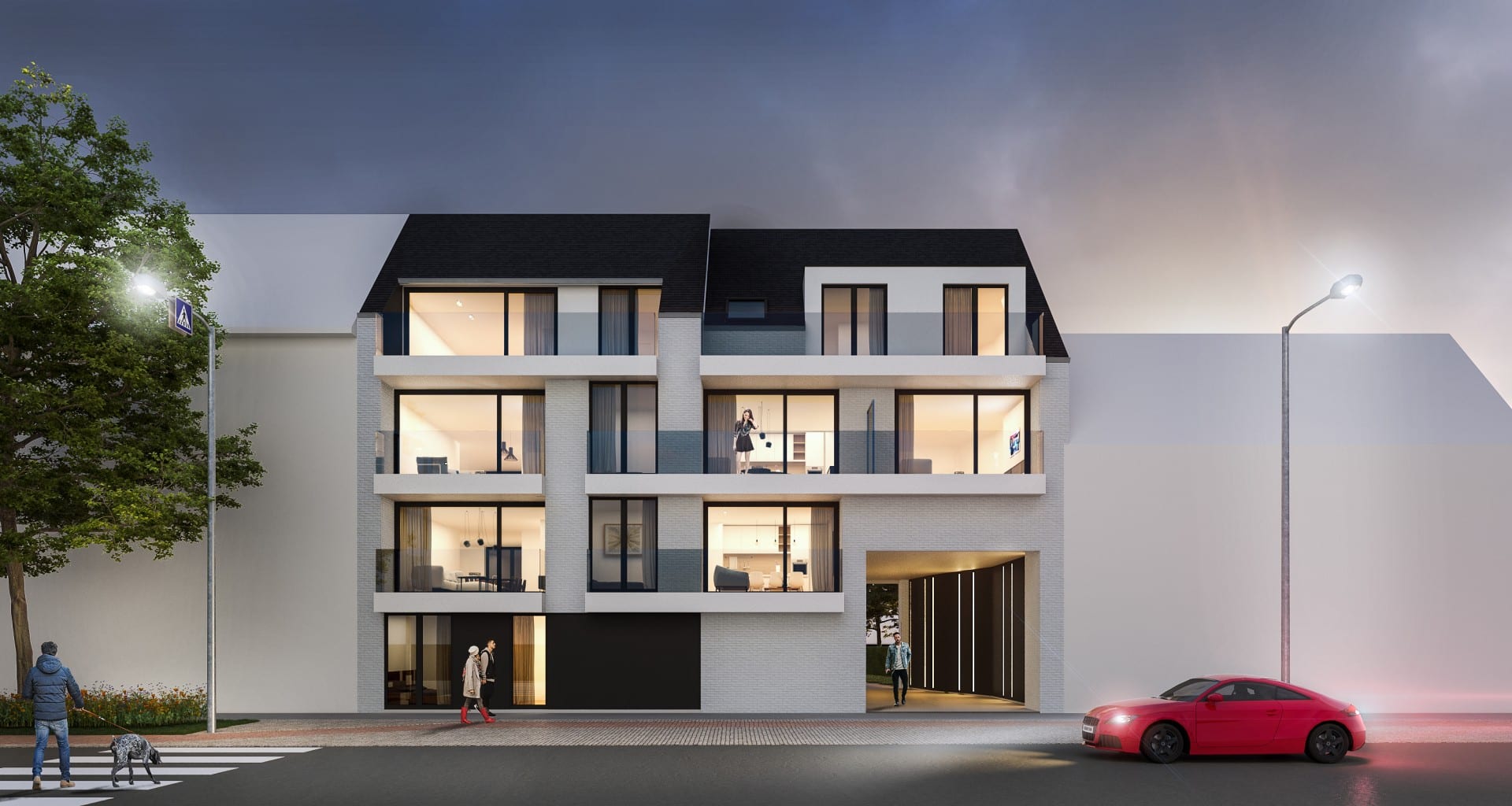 Apartment project Miami House in Waarschoot