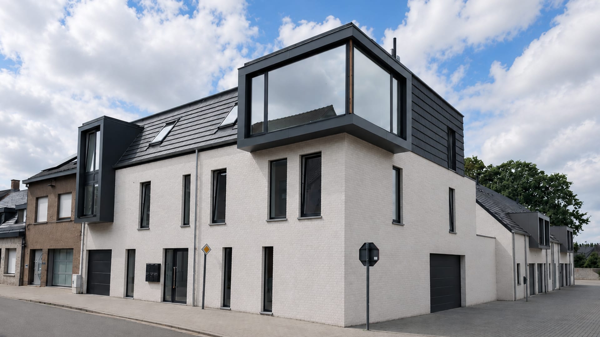 Apartment project Mouterij in the village center of Boekhoute