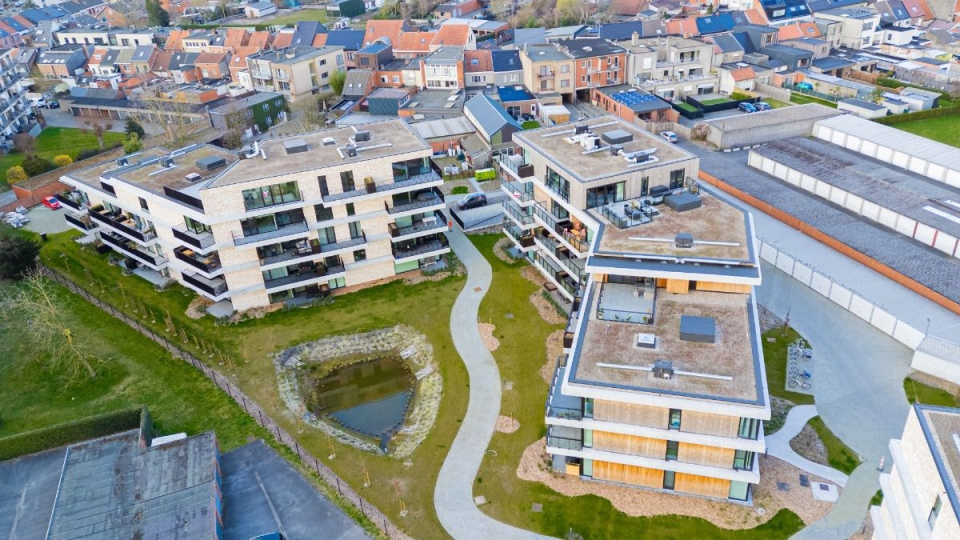 Apartment buildings of Pinnacle House in Beveren-Waas