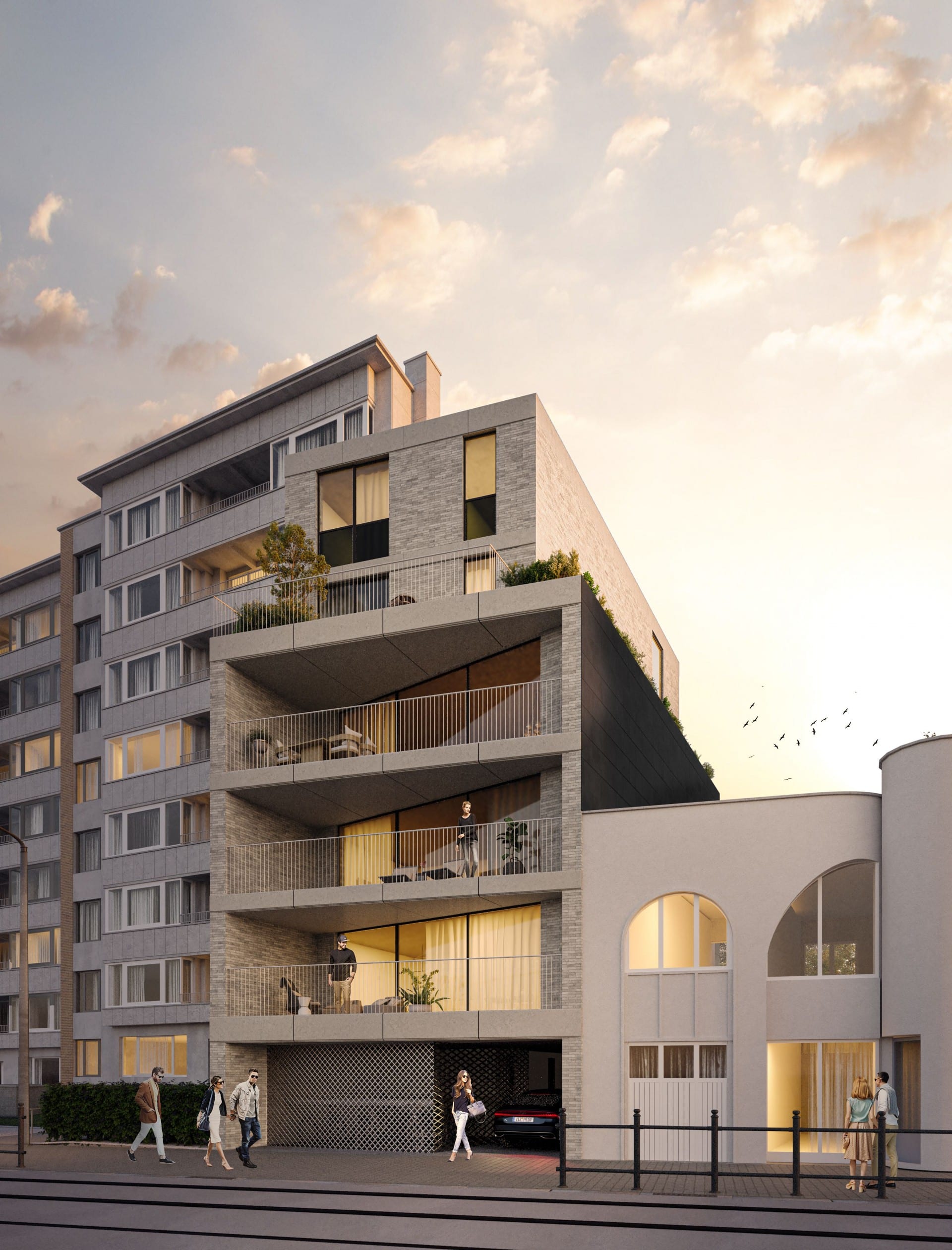 Project Fox on Voskenslaan in Ghent